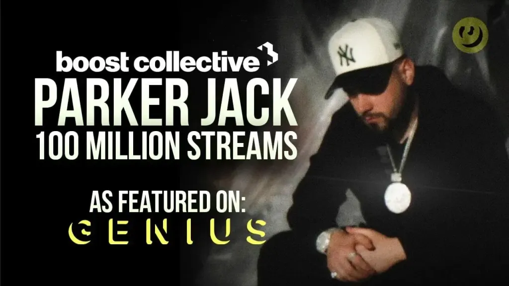Parker Jack's "CRY" Hits 100 Million Streams: Genius Shouts Out Boost Collective