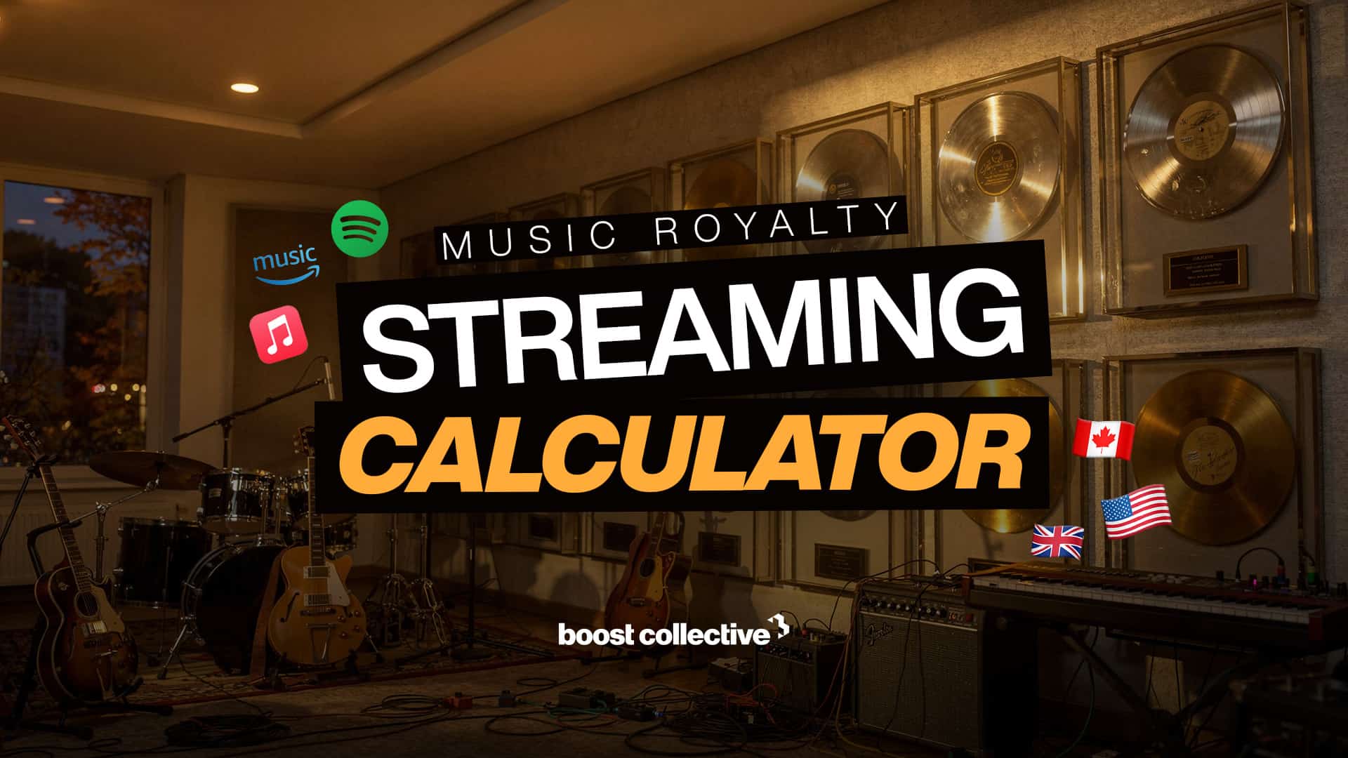 Royalty Streaming Calculator Boost Collective