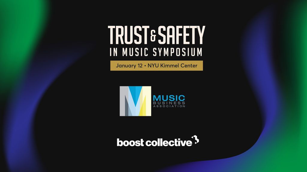 Boost Collective at the 2026 Trust & Safety in Music Symposium